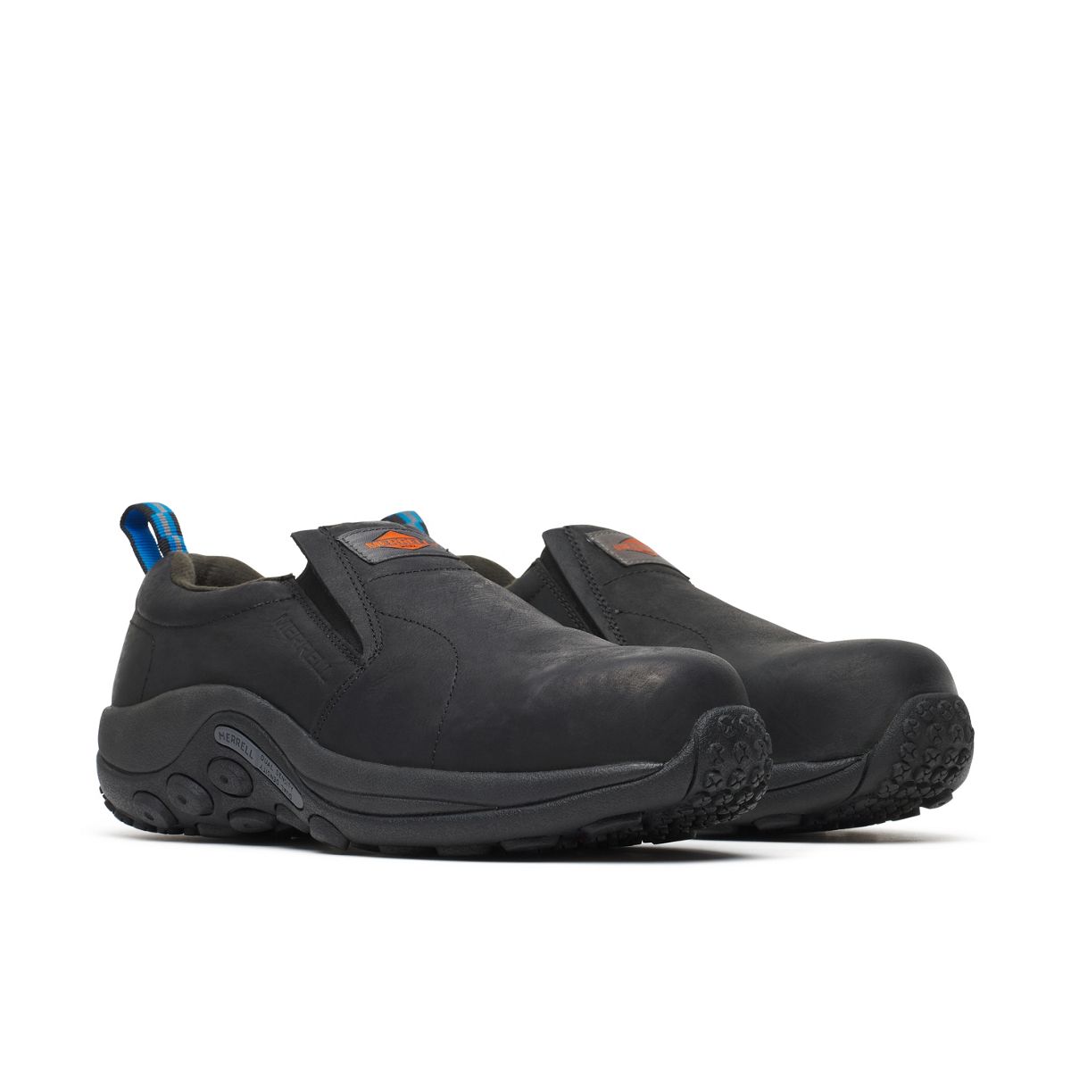 Mens Jungle Moc Leather Comp Toe Work Shoe Wide - Merrell New