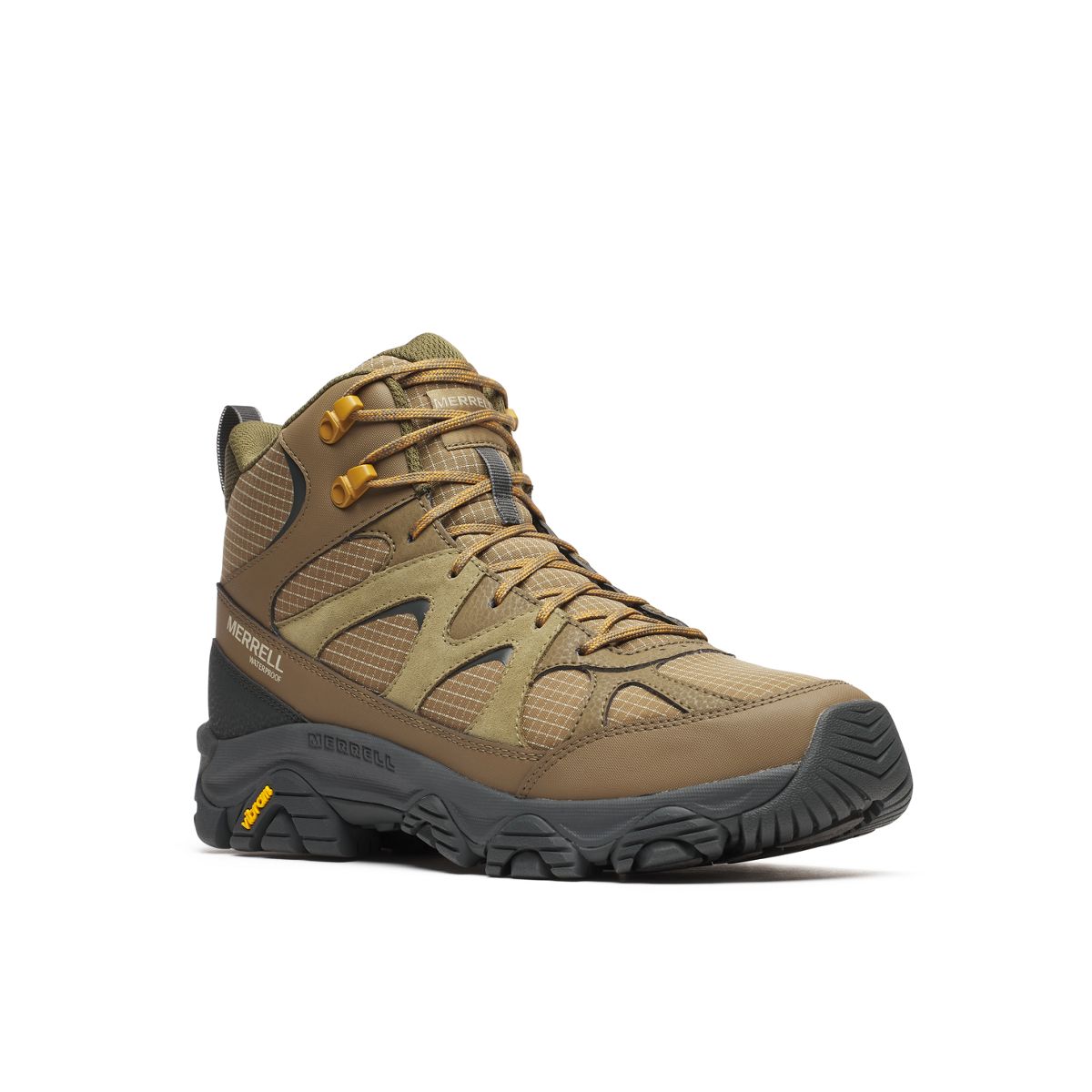 Men's Thermo Snow Grip Mid Waterproof Winter Hiking Boots - Merrell Value