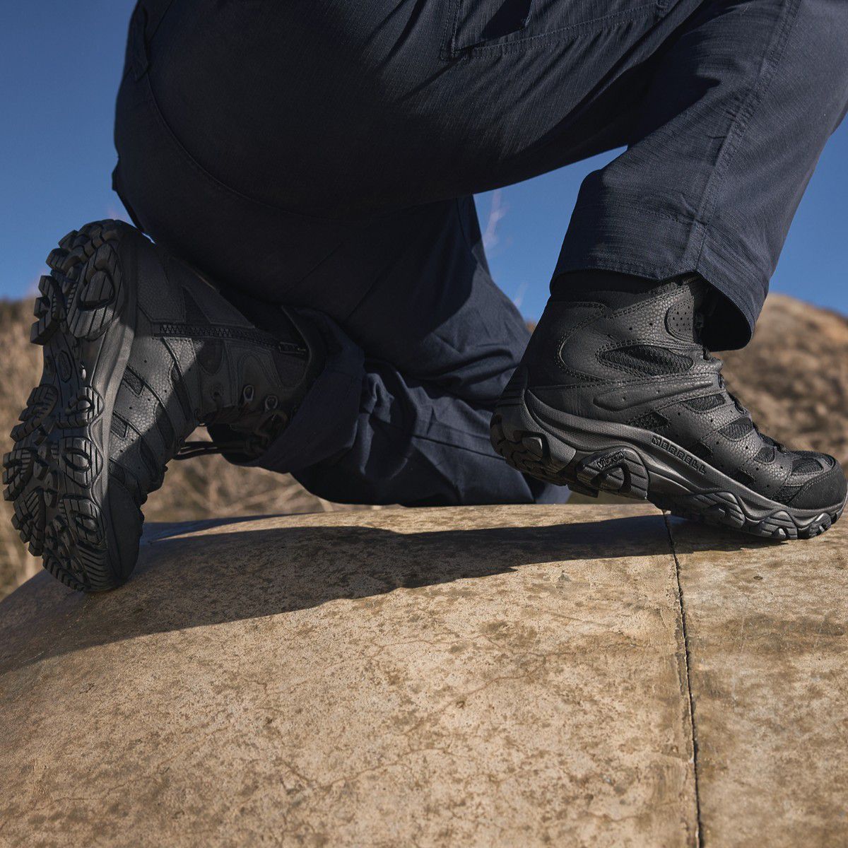 Men's Moab 3 8" Tactical Zip Waterproof Boot - Merrell Trending