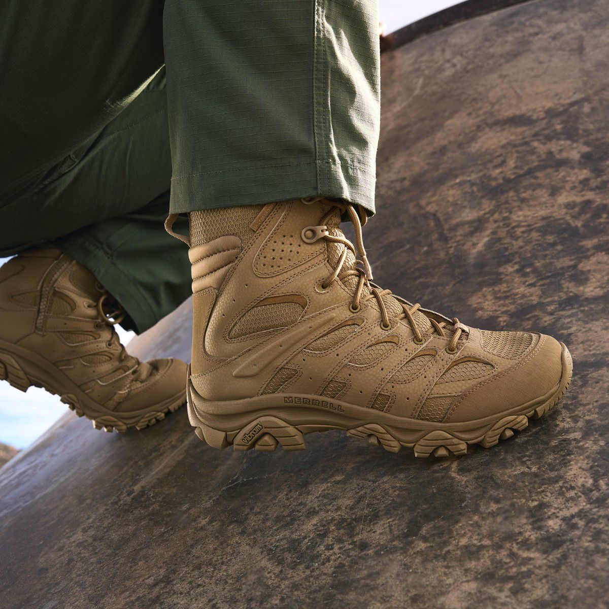 Men's Moab 3 8" Tactical Zip Waterproof Boot - Merrell Quality