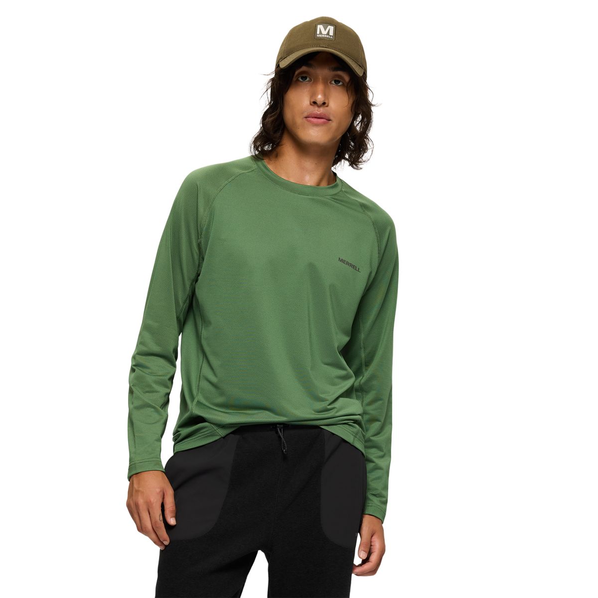 Men - Tech Long Sleeve Tee - Long Sleeves - Merrell Great Value