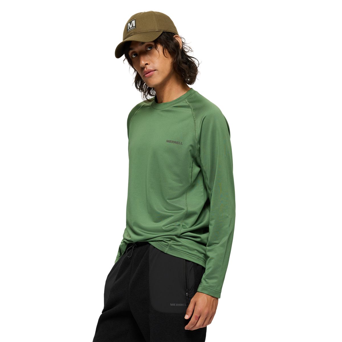 Men - Tech Long Sleeve Tee - Long Sleeves - Merrell Great Value