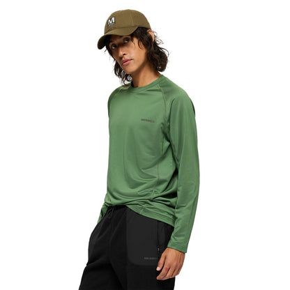 Men - Tech Long Sleeve Tee - Long Sleeves - Merrell Great Value