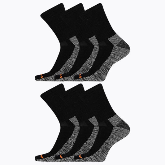 Work Crew Sock 6 Pack - Socks - Merrell Discount