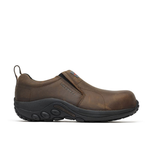 Women Jungle Moc Leather Comp Toe Work Shoe - Merrell Featured