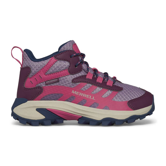 Kid - Moab Speed 2 Mid Waterproof - Athletics BK - Merrell Premium